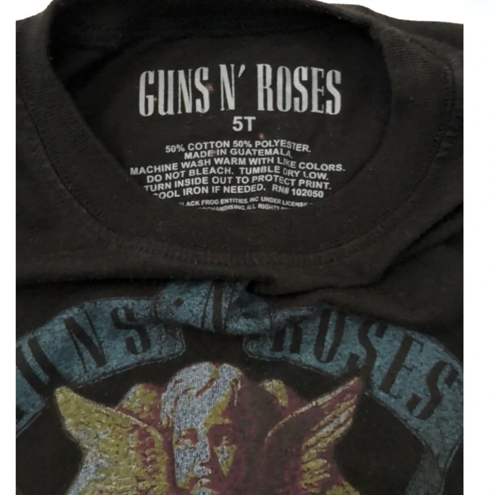 Guns N’ Roses “Sweet Kid Of Mine” Kids T-Shirt 5T - Picture 3 of 3